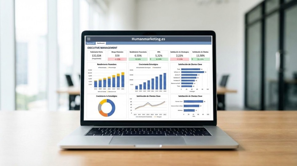 Los cuadros de mando para dirección: cuando los datos dejan de ser informes y empiezan a ser decisiones